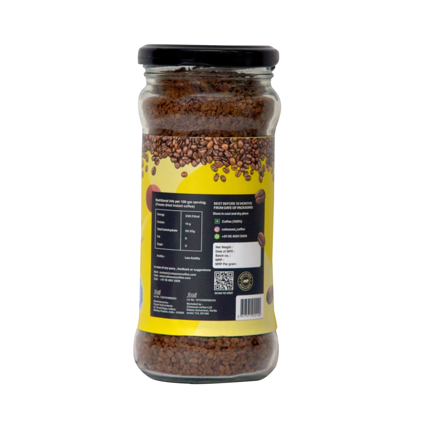 Nova Vanilla | Rich Aroma | Freeze Dried Instant Coffee