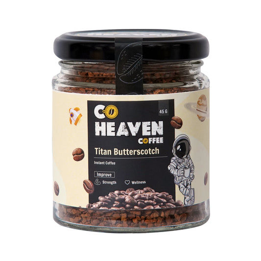 Titan Butterscotch | Rich Aroma | Freeze Dried Instant Coffee