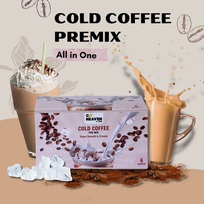 Cold Coffee Premix | Pack of 6 | Thick and Rich Aroma