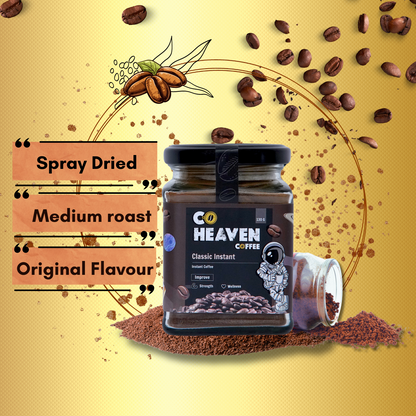 Classic Instant coffee powder | Rich Aroma | Spray Dried Instant Coffee