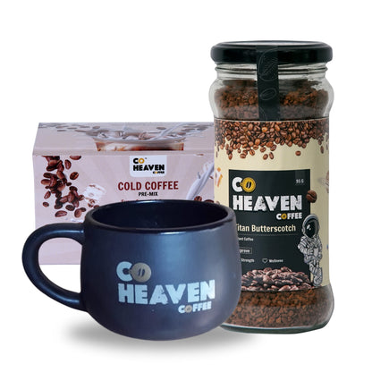 Cold coffee MUG Combo, Cold Coffee  & Titan Butterscotch FD 95gm (Combo of 2)